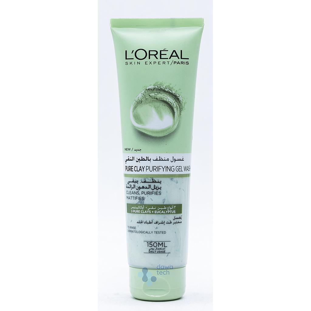 LOREAL PURE CLAY PURIFYING 150 ML