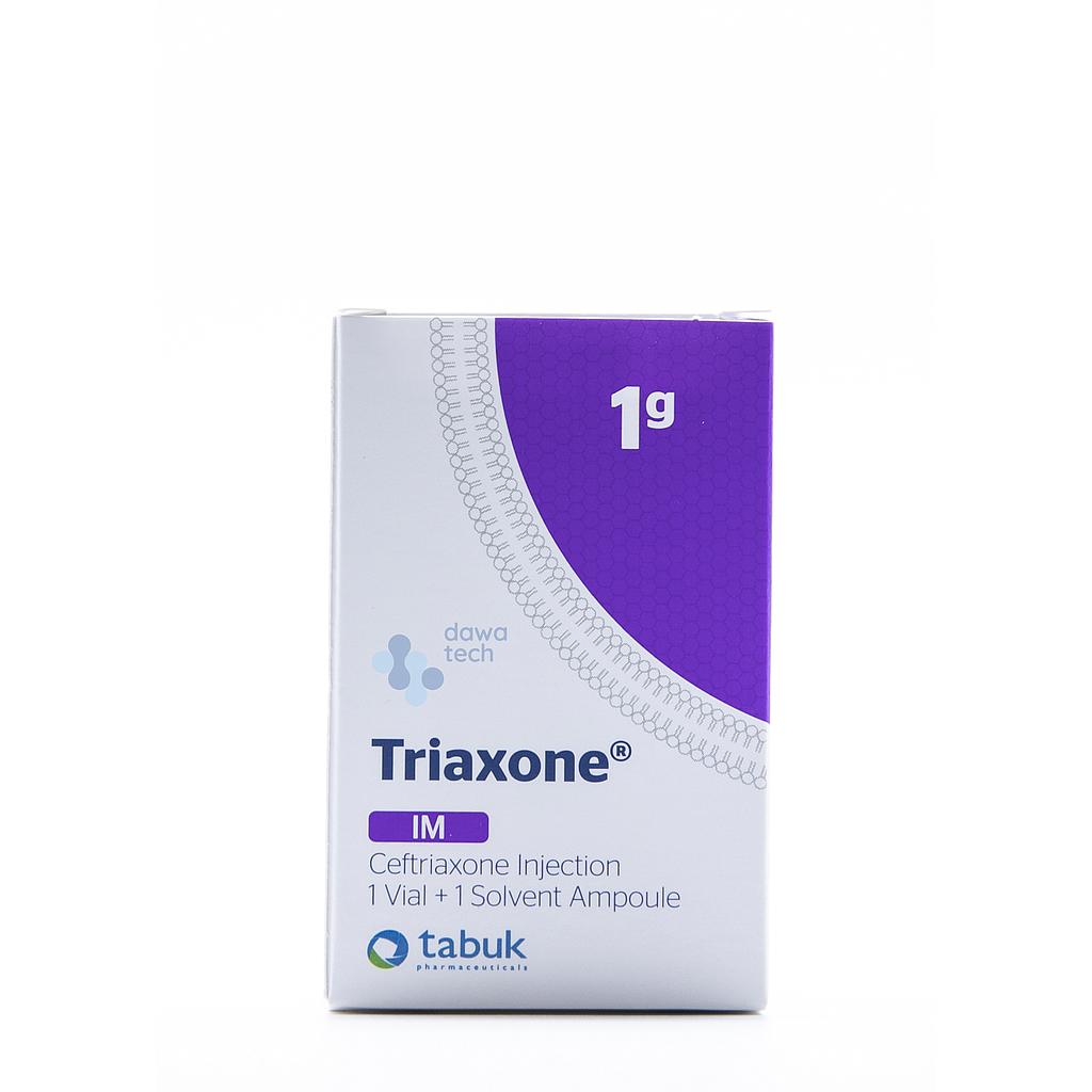 TRIAXONE 1G  INJ