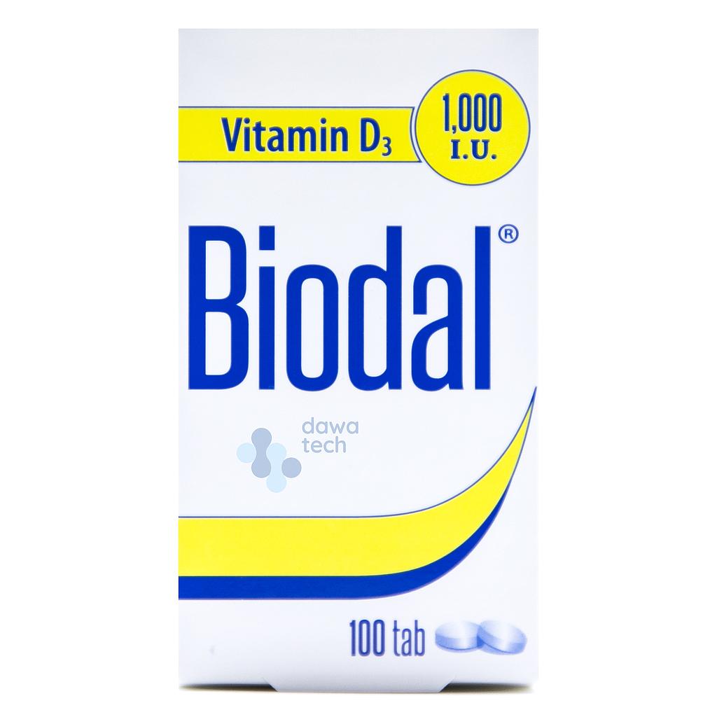 BIODAL 1000 IU 100TAB