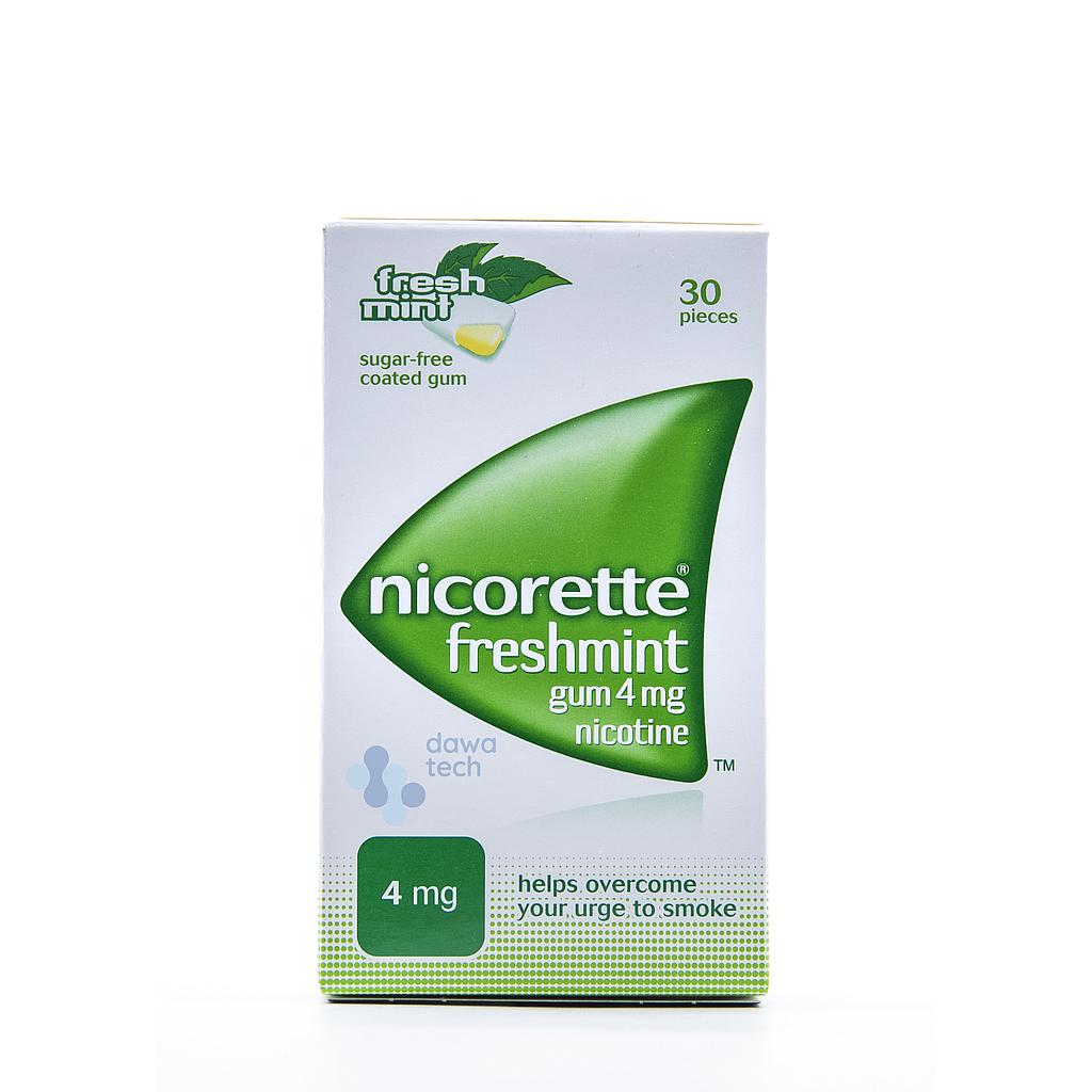 NICORETTE FRESHMINT GUM 4MG