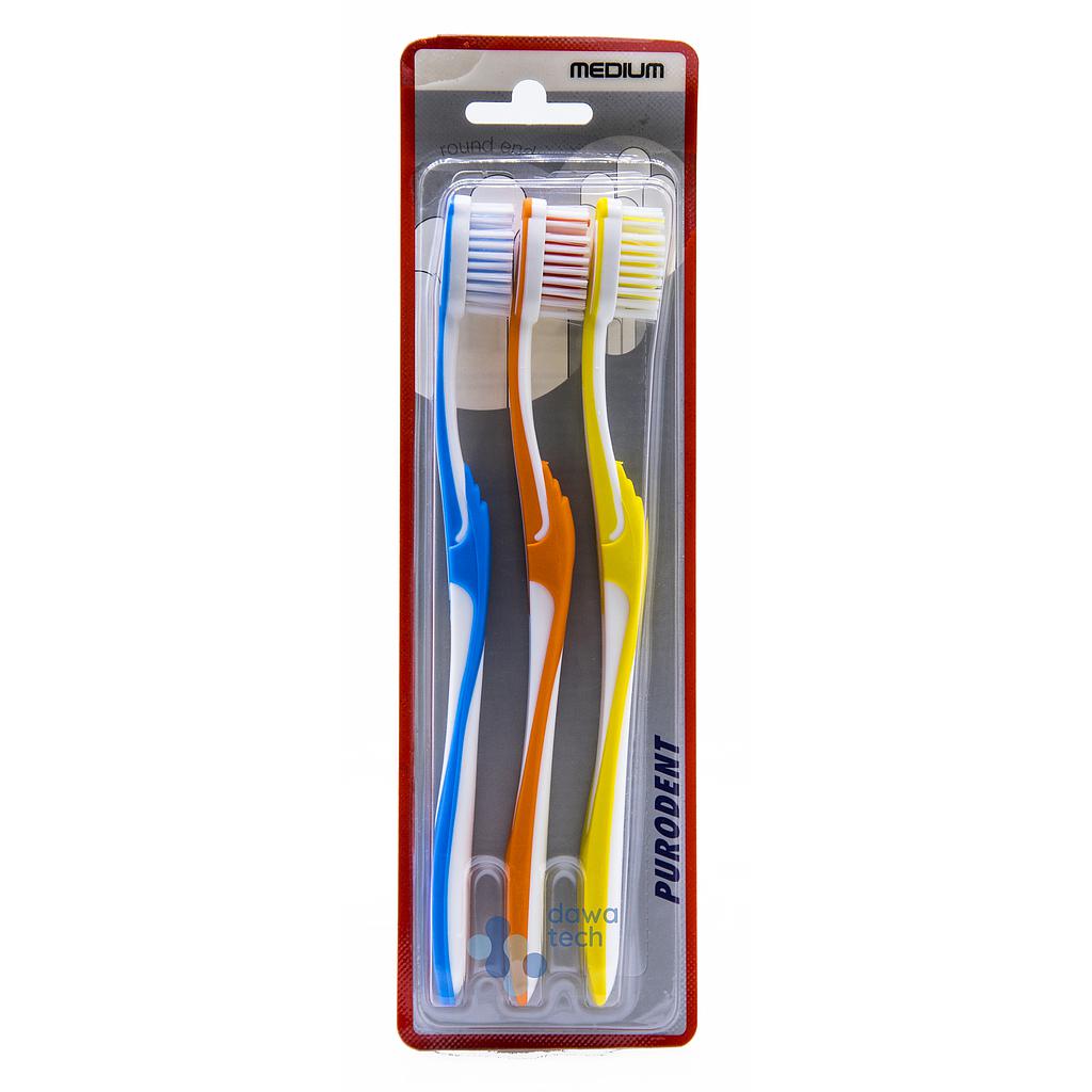 Purodent Medium 3 Pcs 2259
