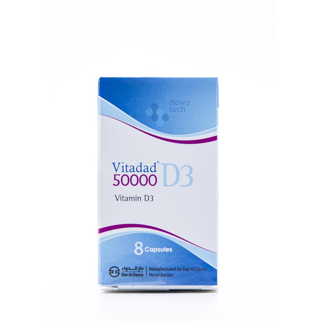 VITADAD D3 50000IU 8 CAP