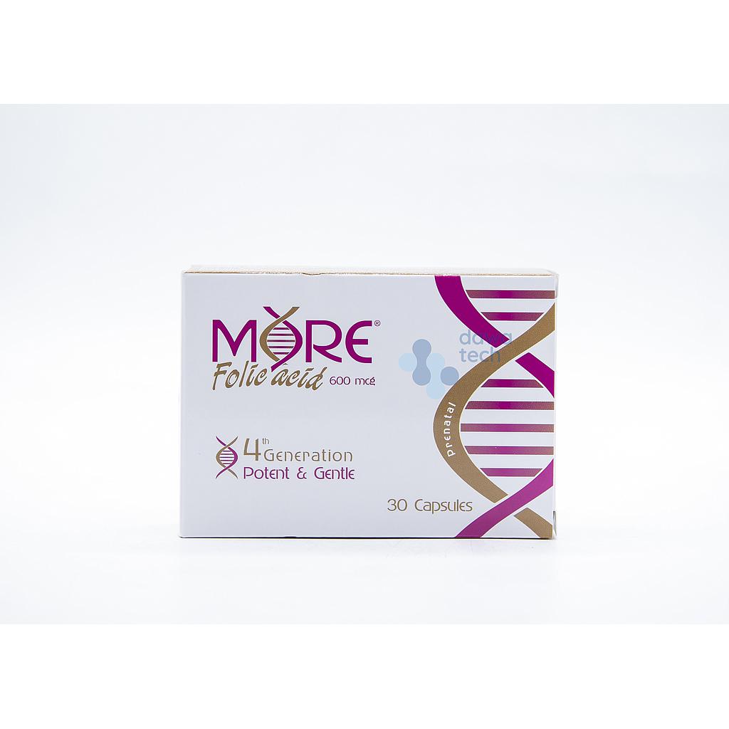 More Folic Acid 30 Cap