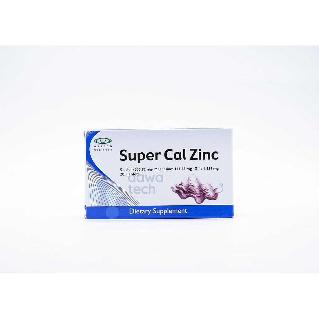 SUPER CAL ZINC TAB