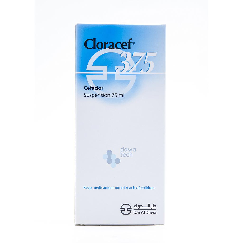 CLORACEF 375 SUSP